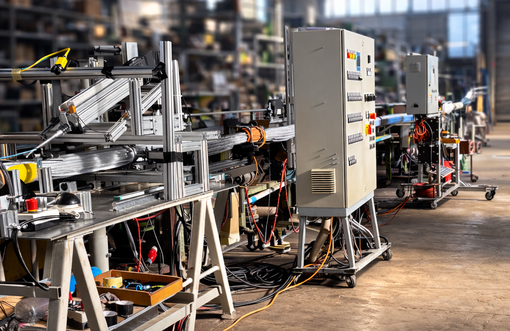 Production line Gommern — Manufacturing facility of the Multi-U-Tube Probe